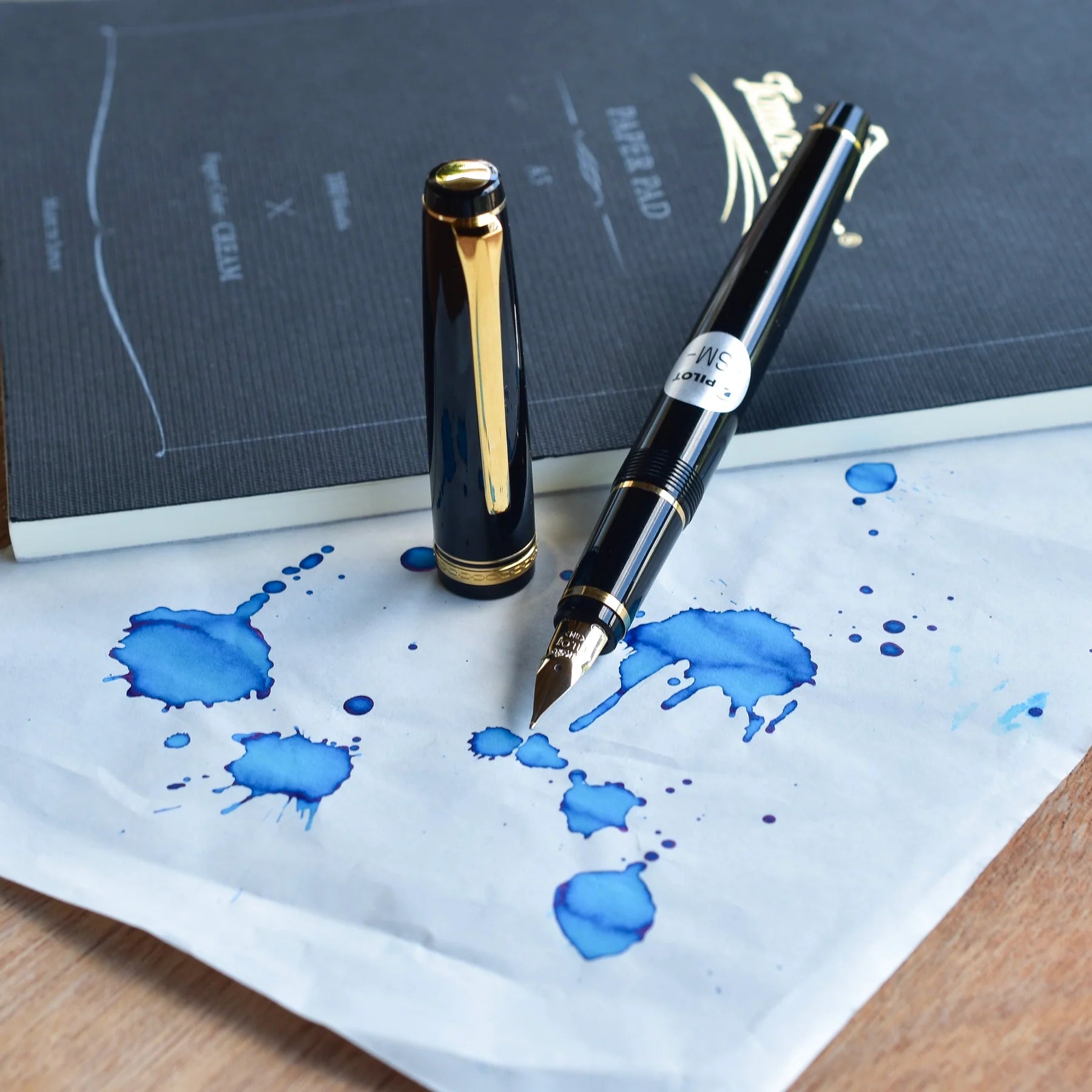 Black Luoshi Fountain Pen Ink Cartridges - InexPens