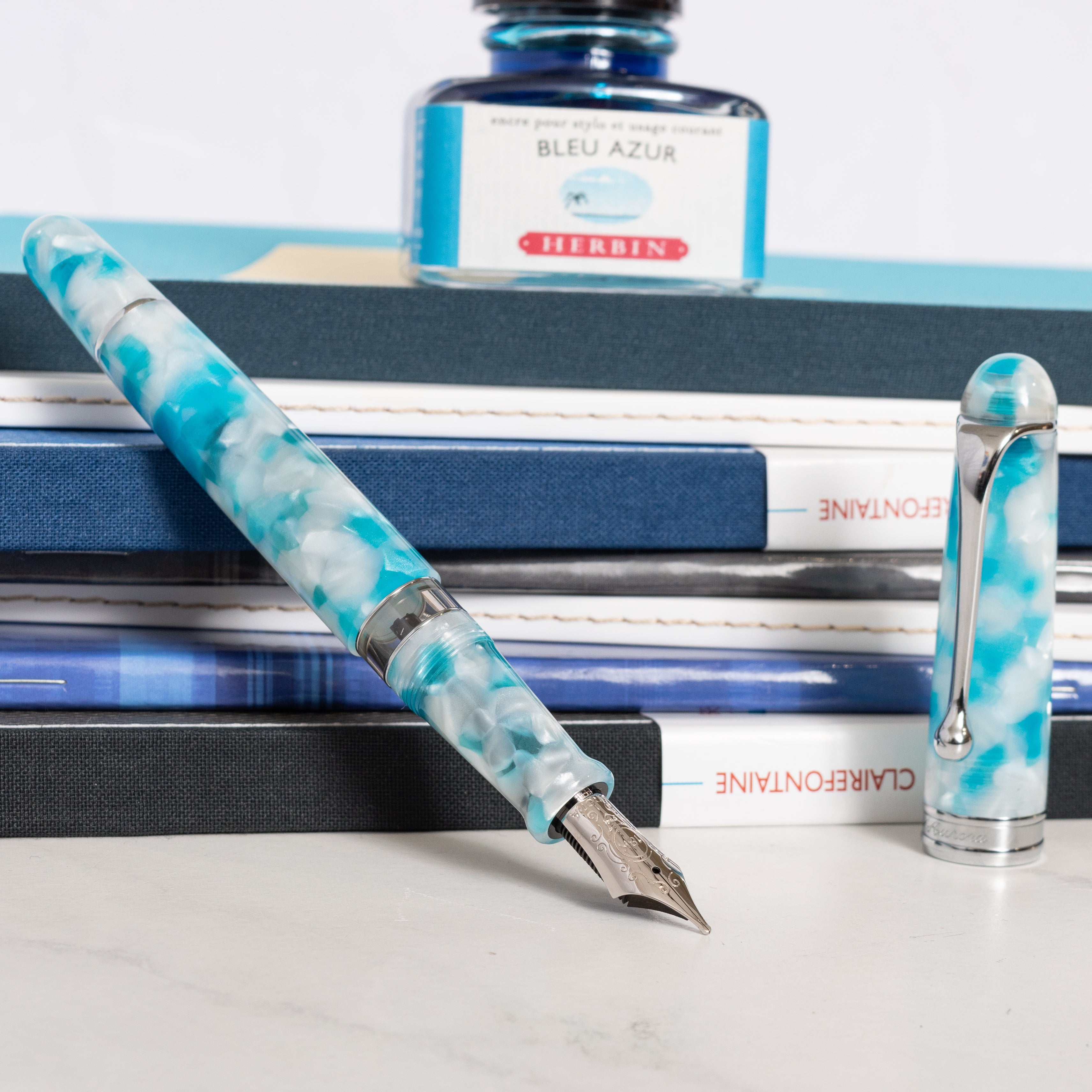Aurora 888 Ortigia Limited Edition Fountain Pen - 18k Nib – Truphae