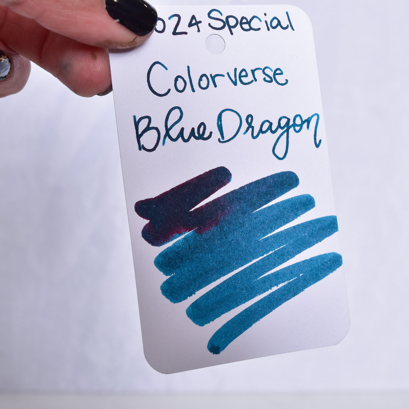 Colorverse 2024 Blue Dragon Standard Ink Bottle sheening