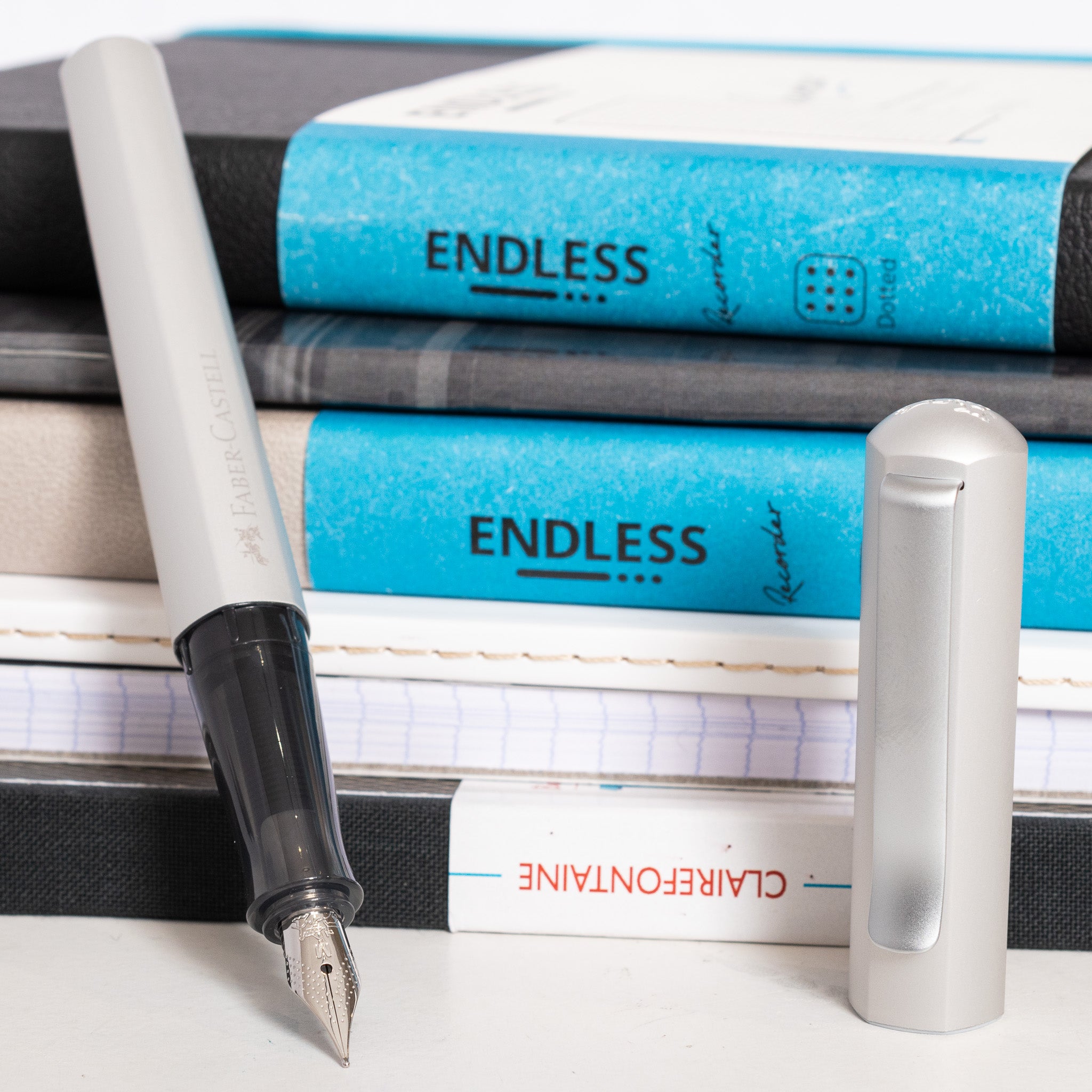 Faber-Castell Hexo Fountain Pen - Silver – Truphae