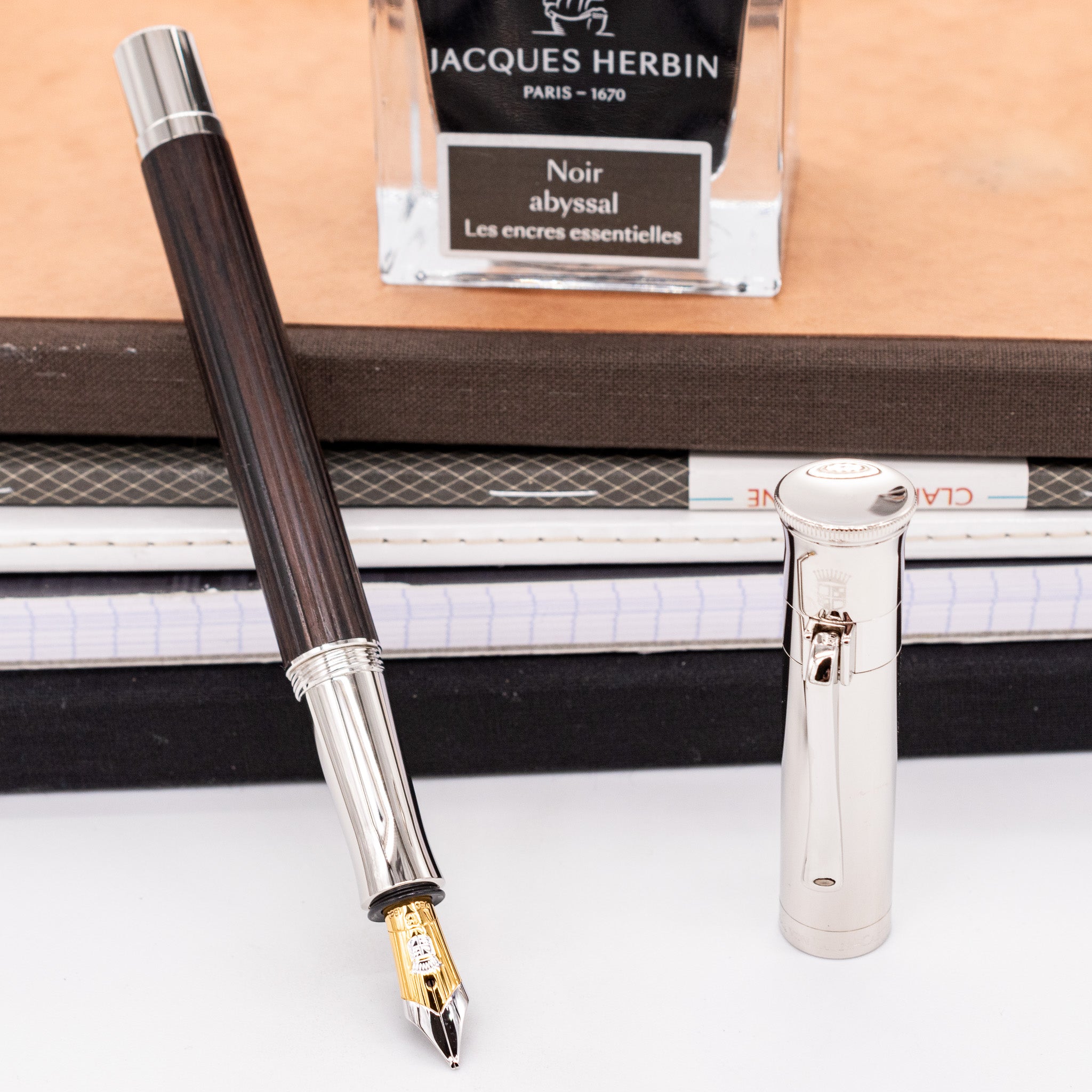 Graf von Faber-Castell Classic Fountain Pen - Grenadilla Wood