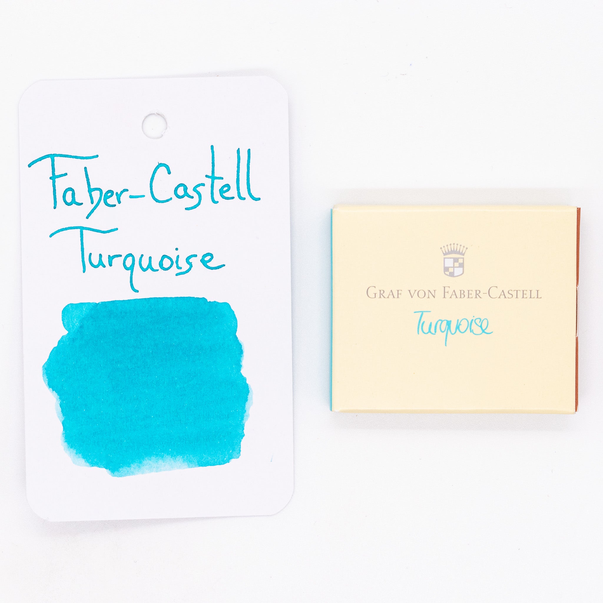 Graf von Faber Castell Ink Cartridges Turquoise – Truphae