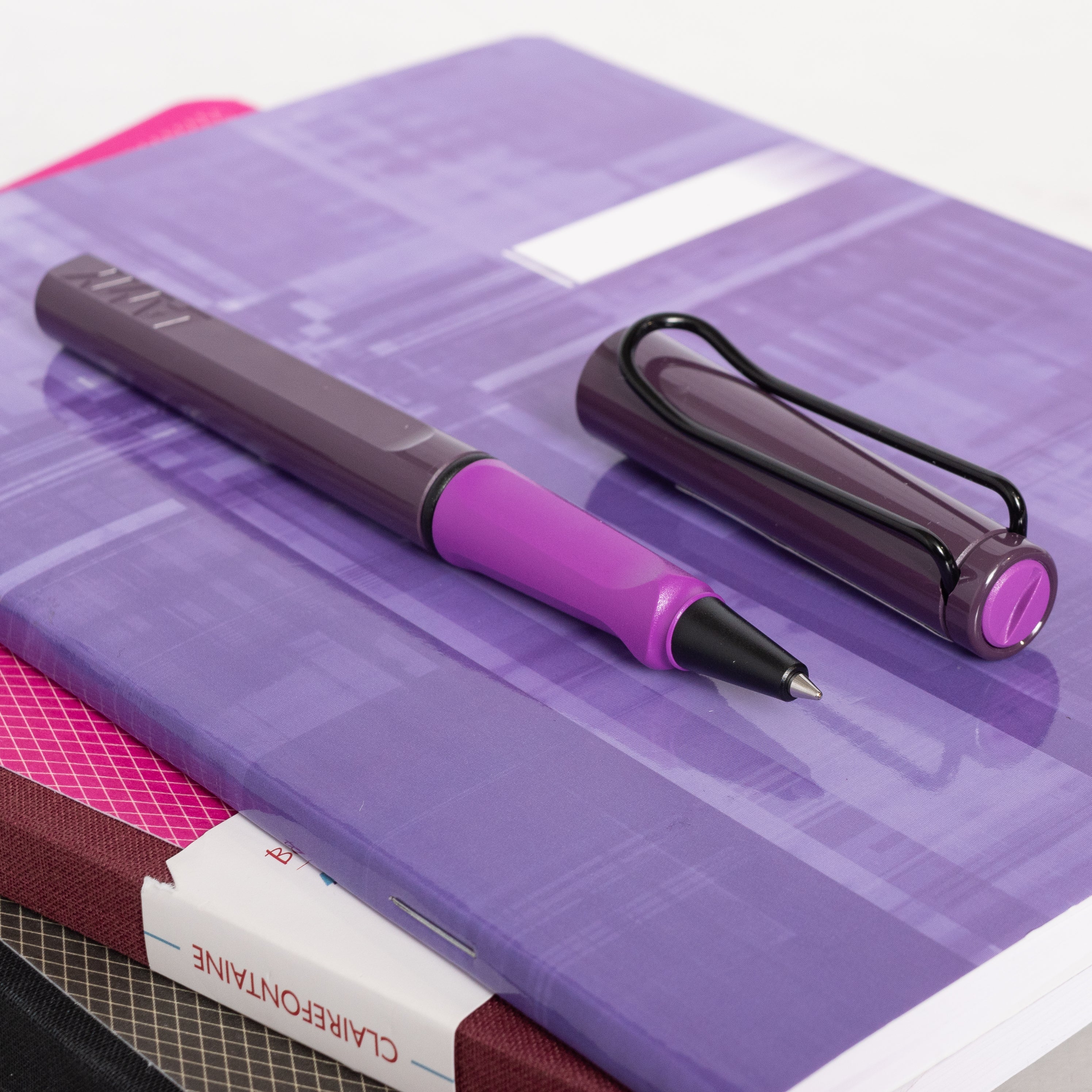 LAMY Safari 2024 Special Edition Violet Blackberry Rollerball Pen Truphae