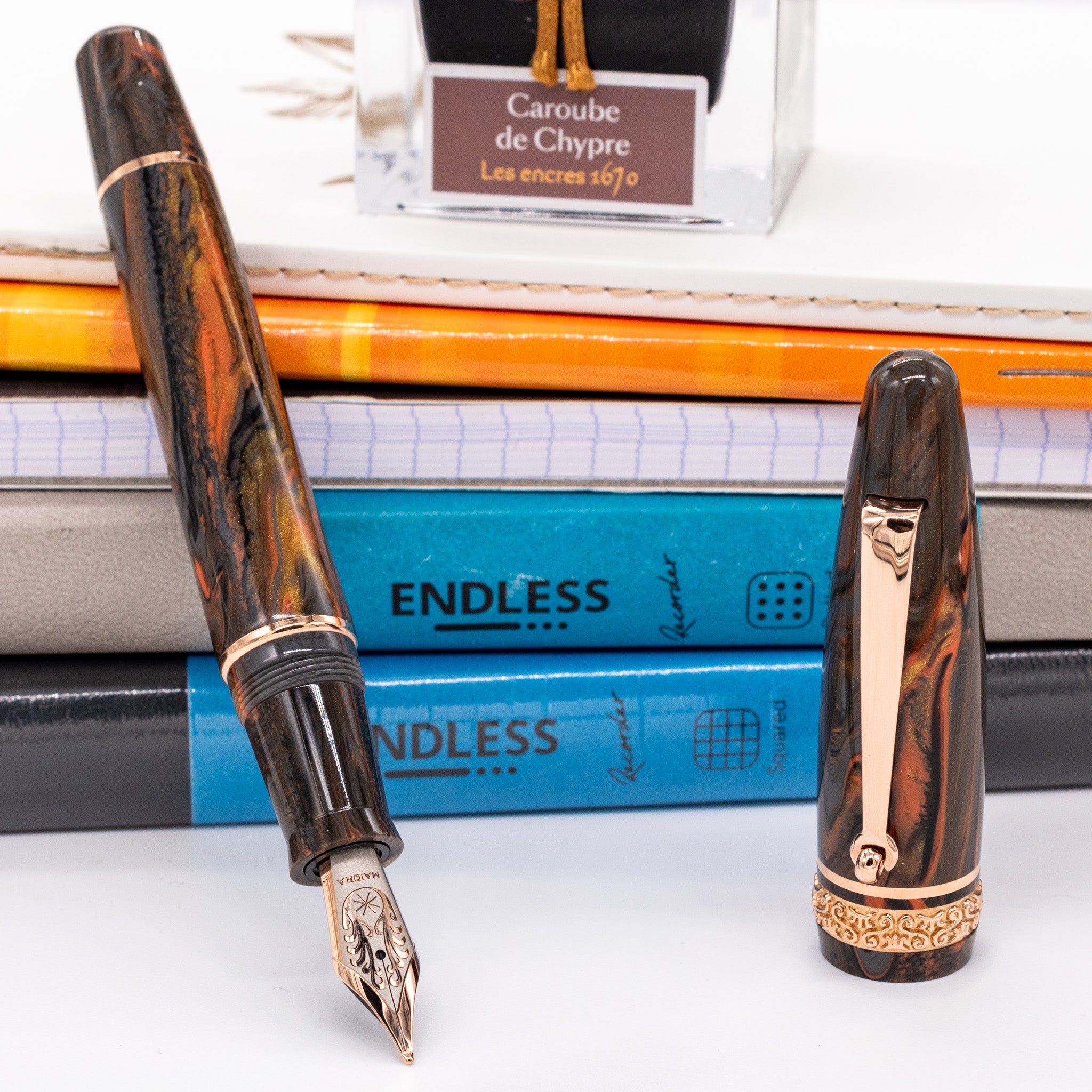 Maiora Ultra Ogiva Golden Age 2.0 Fountain Pen - Earth – Truphae