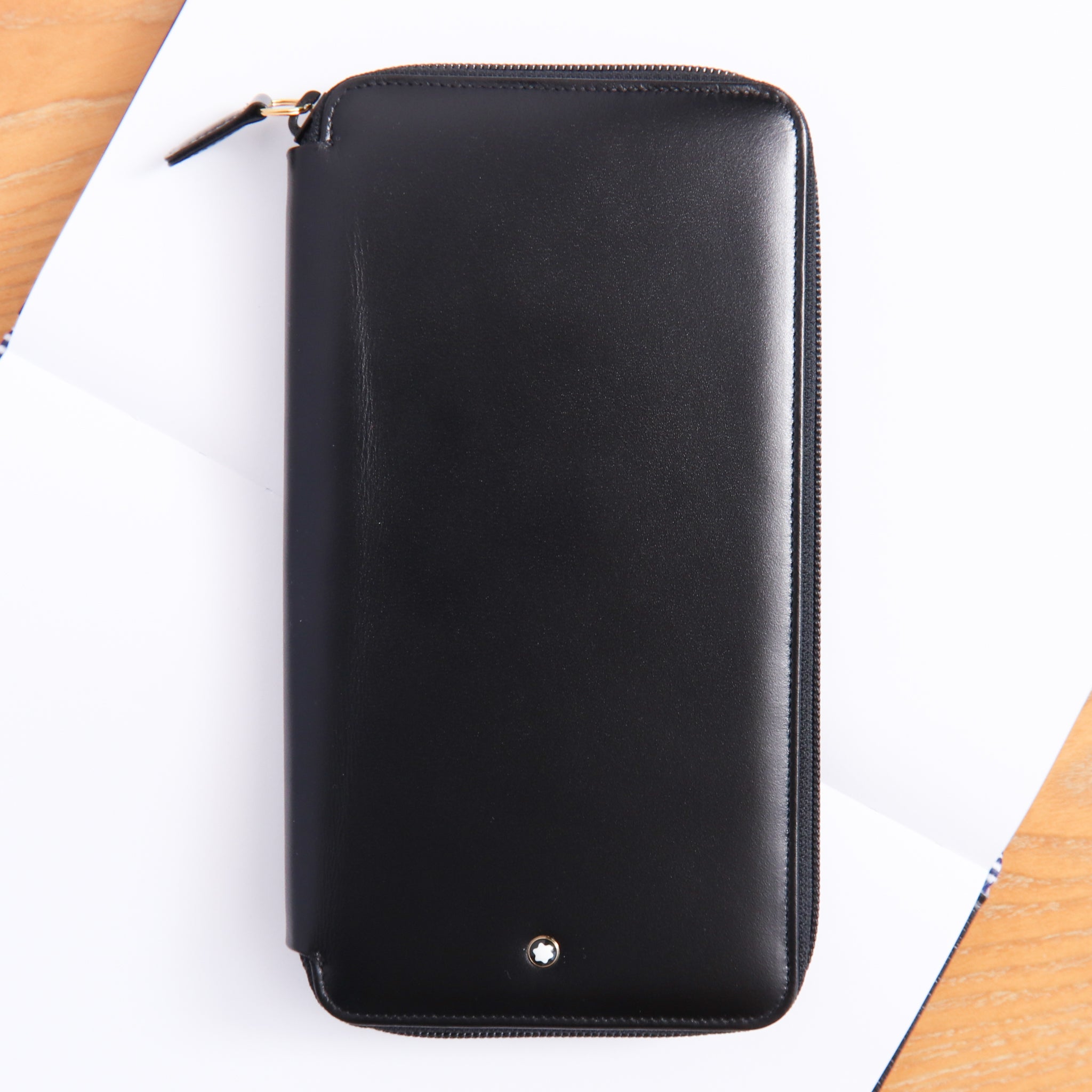 Montblanc Leather Goods Meisterstuck Travel Wallet with 13CC