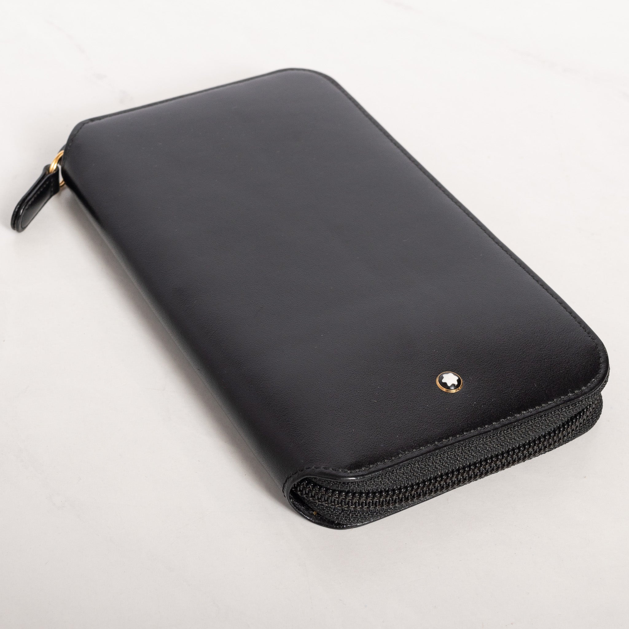 Montblanc Leather Goods Meisterstuck Travel Zipped Pocket Wallet