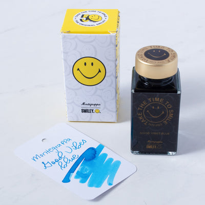 Montegrappa Smiley Good Vibes Blue Ink Bottle