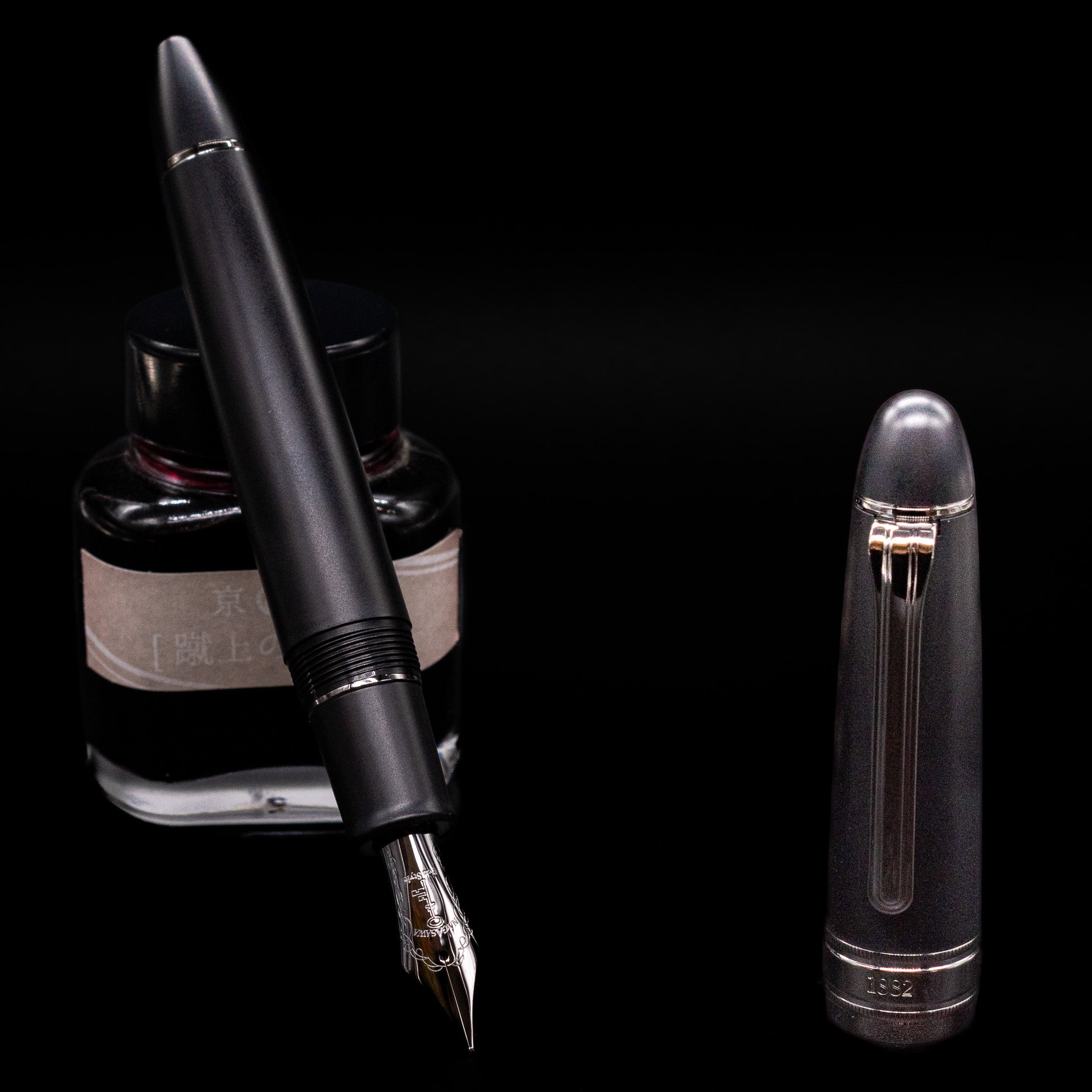 Nagasawa King of Pens Den Fountain Pen - Black Matte – Truphae