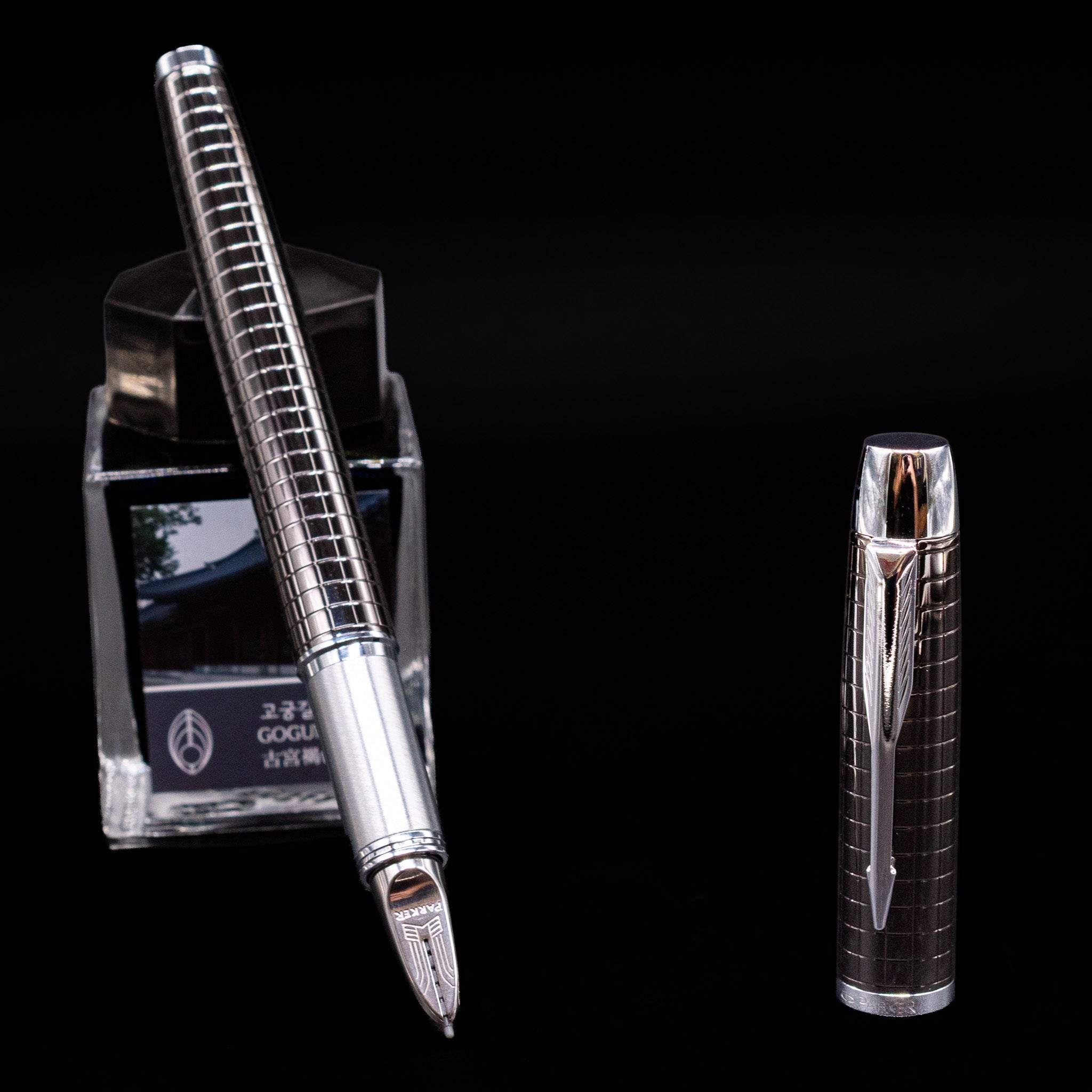 Parker IM Premium Chiselled Gunmetal 5th Pen – Truphae