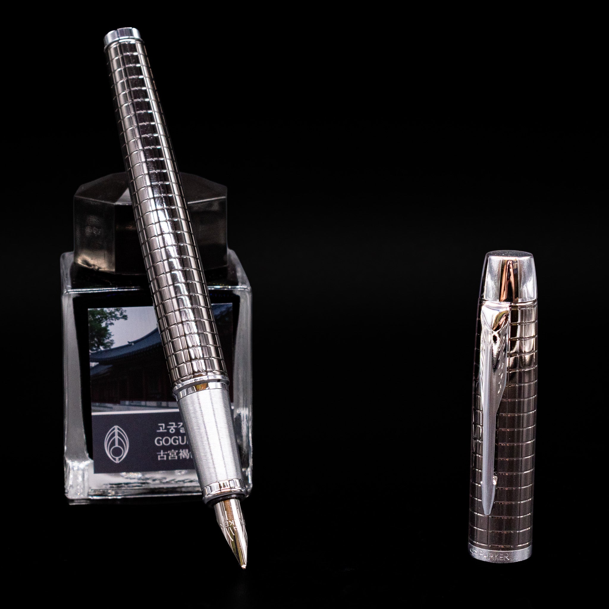 Parker IM Premium Chiselled Gunmetal Fountain Pen – Truphae