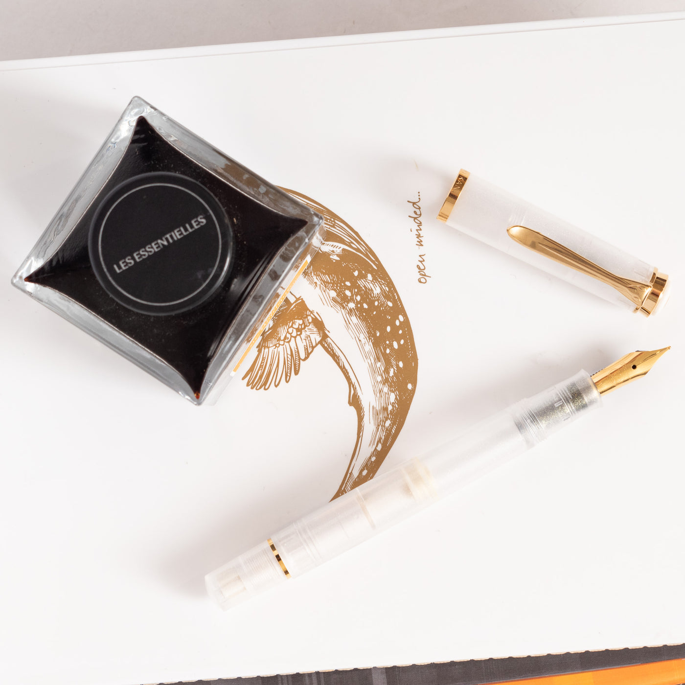 Pelikan M200 Golden Beryl Fountain Pen Gold Trim