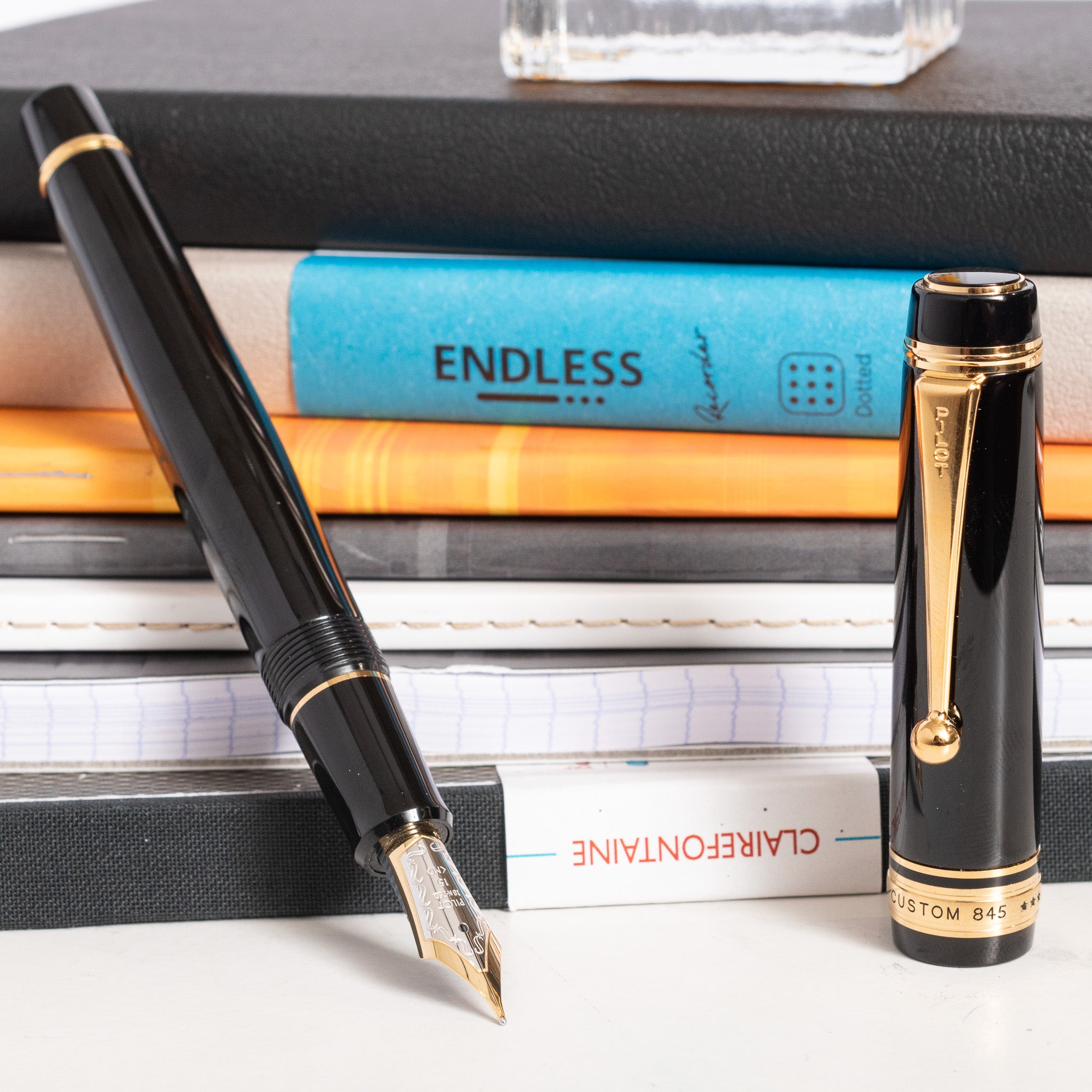Pilot Custom 845 Black Urushi Fountain Pen – Truphae