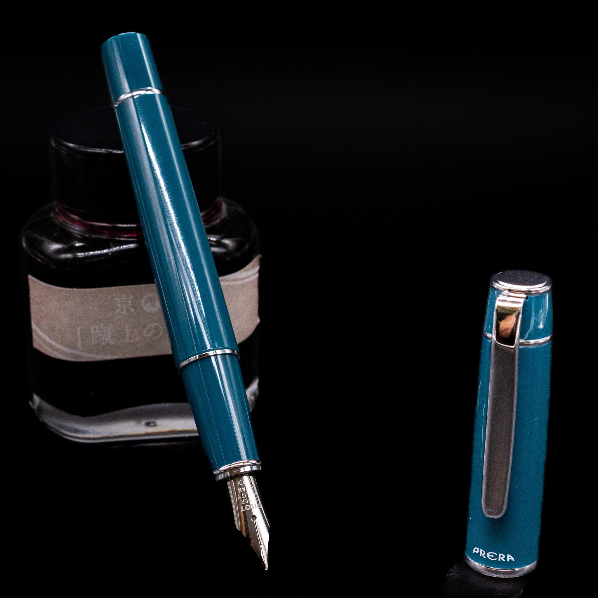 Pilot Prera Fountain Pen - Empress Teal | F/M Steel Nib – Truphae