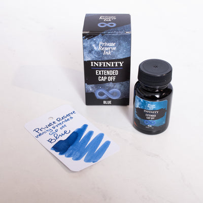 Private Reserve Infinity Extended Cap Off Blue Ink Bottle