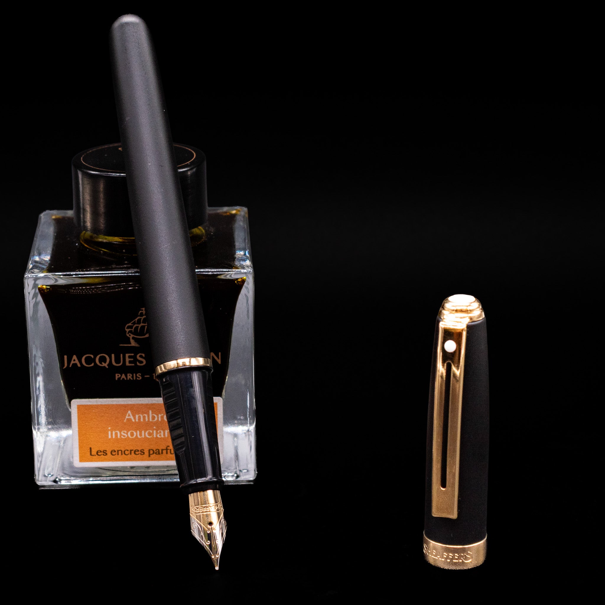 Sheaffer Prelude Fountain Pen - Matte Black GT – Truphae
