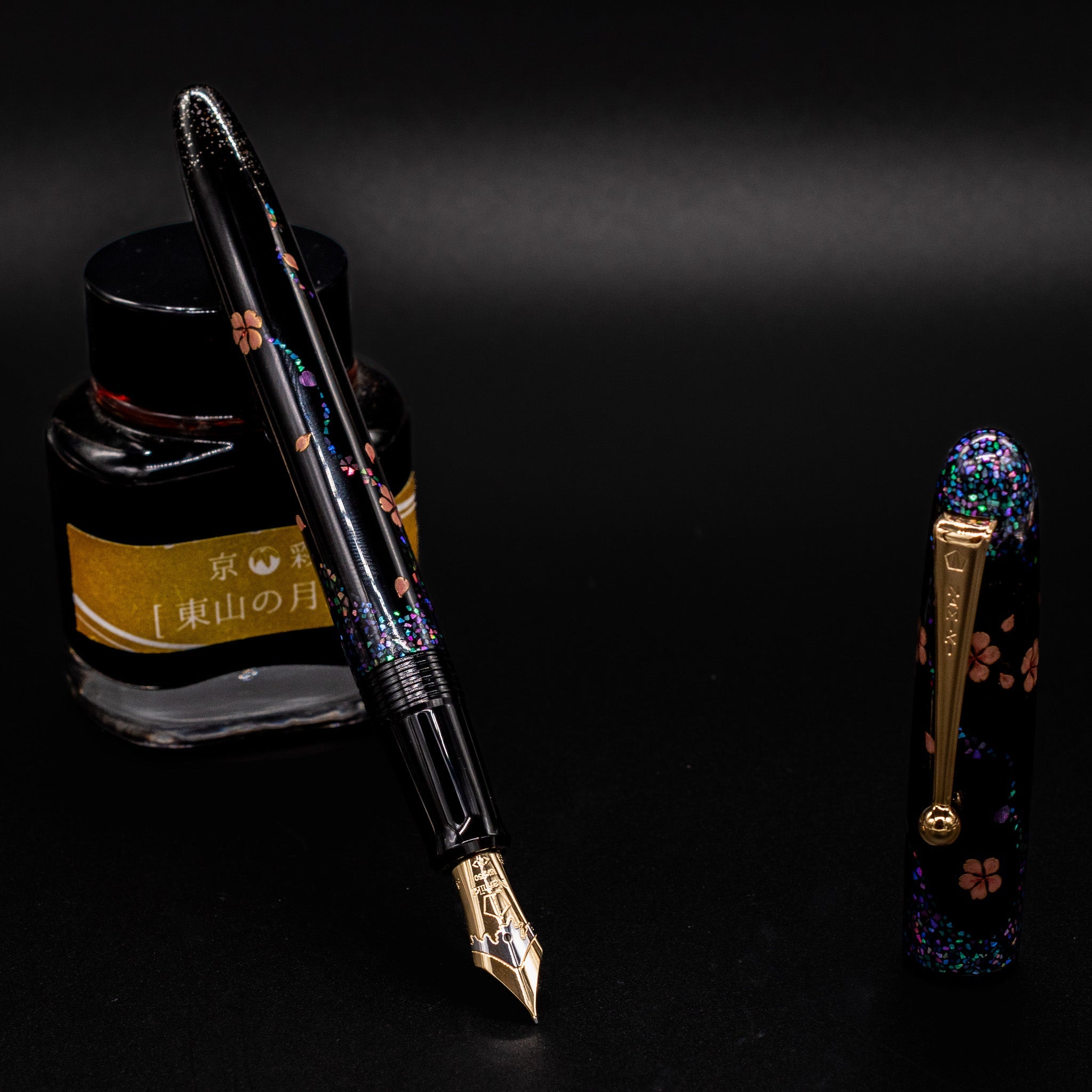Namiki Yukari Maki-e - Cherry Blossoms at Night Fountain Pen – Truphae