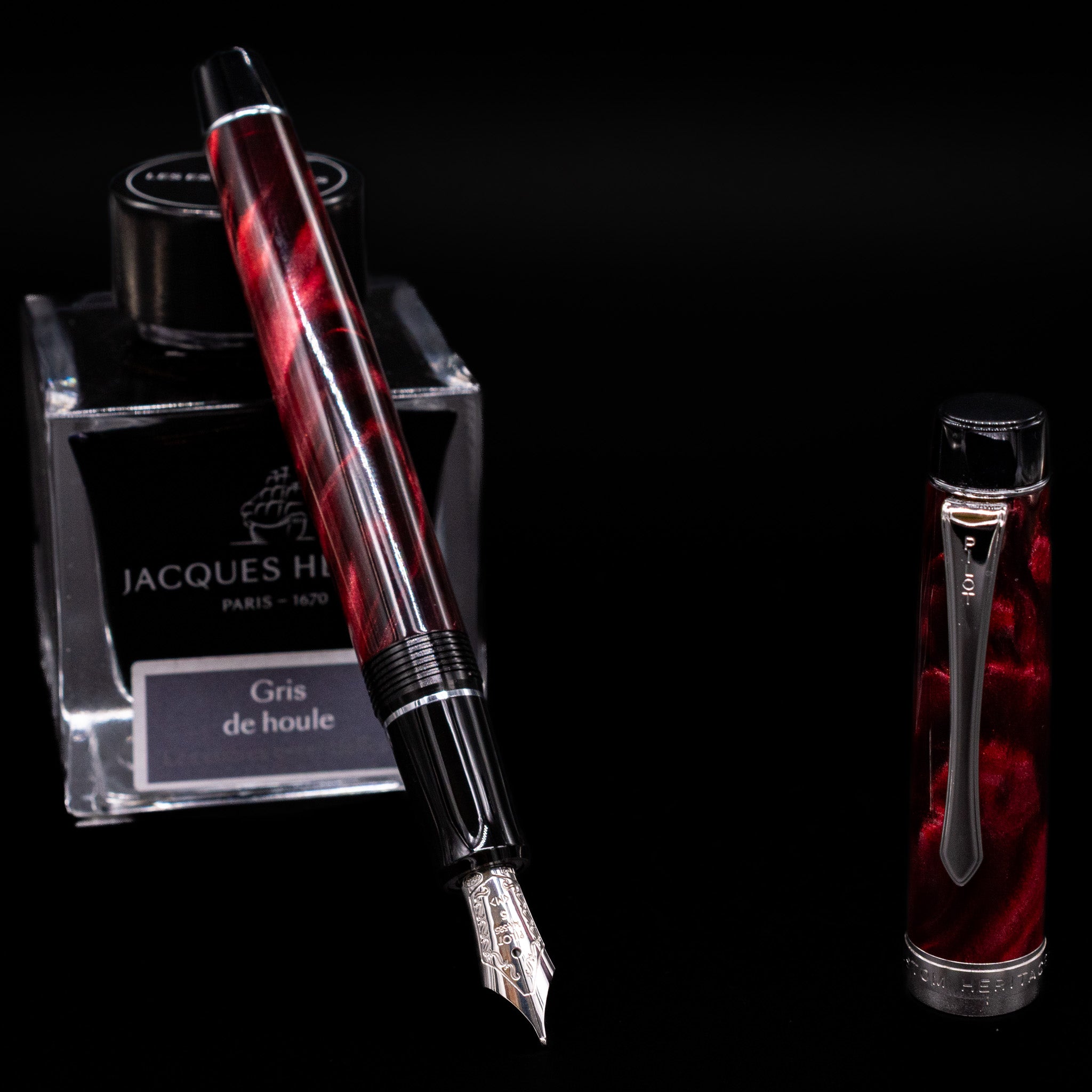 PILOT CUSTOM HERITAGE SE MARBLE-RED 万年筆 pilot-custom-heritage-se-