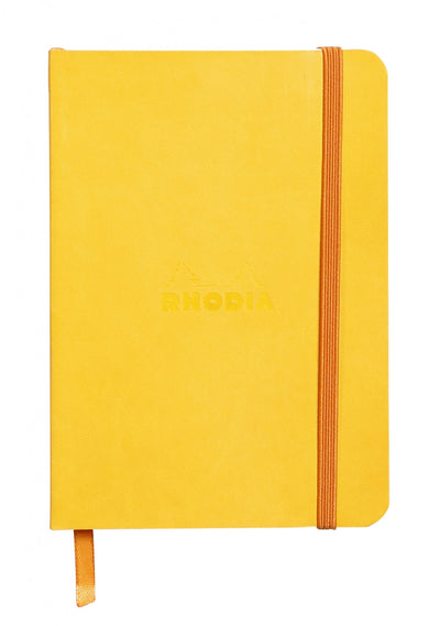 Rhodia Rhodiarama Soft Cover A6 Yellow Dotted Notebook