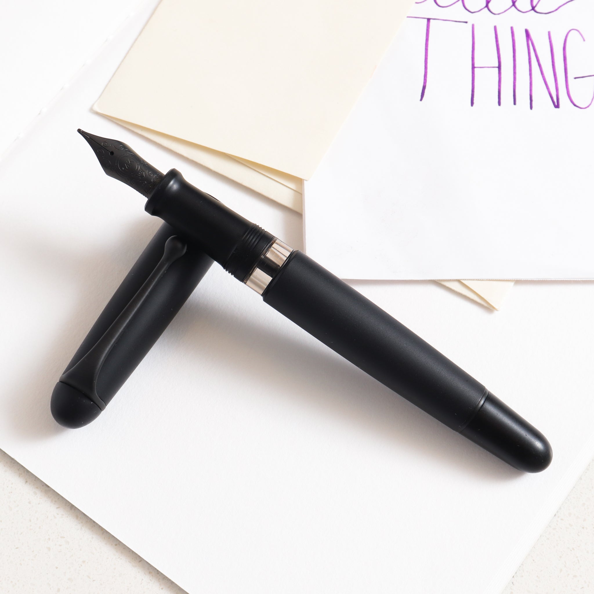 Aurora 88 Satin Unica Nera Fountain Pen