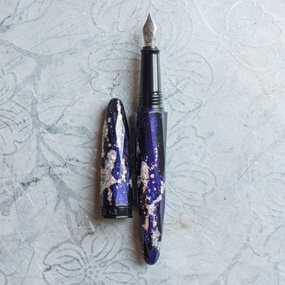 BENU Briolette Collection Milky Way Purple Fountain Pen-BENU-Truphae