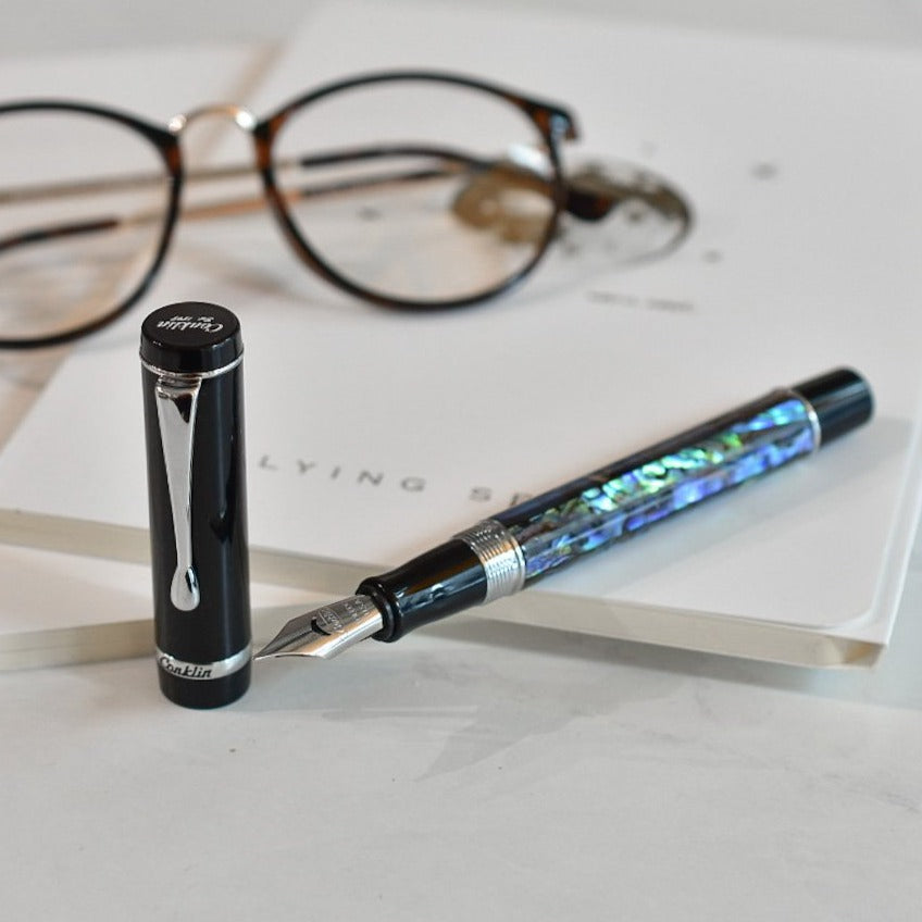 Abalone conklin fountain pen Conklin Endura Abalone Shell
