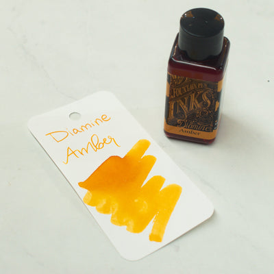 Diamine Amber Fountain Pen Ink Bottle