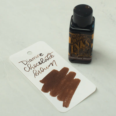 Diamine Chocolate Brown Fountain Pen Ink Bottle