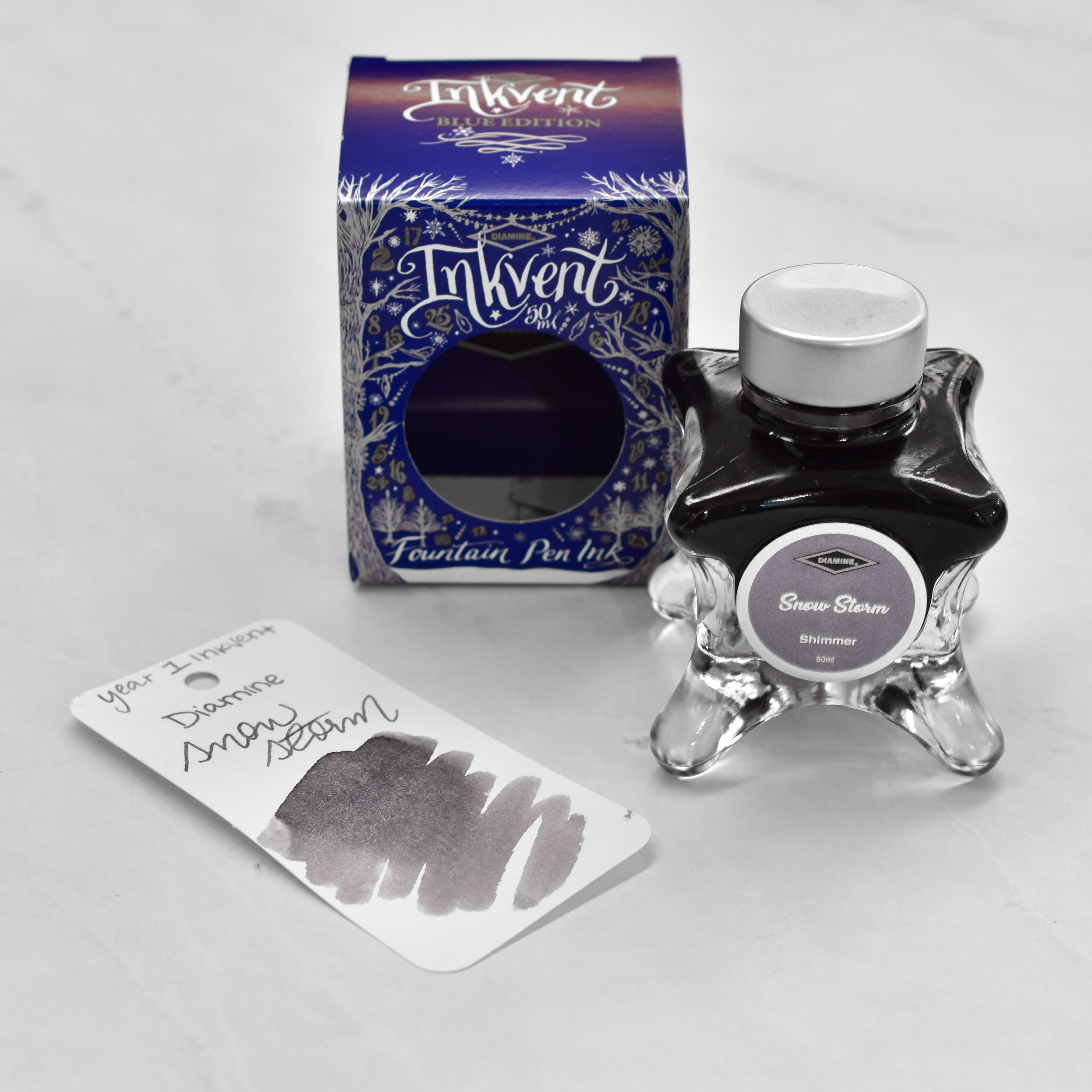 Diamine Inkvent Year 1 Ink Bottle - Snowstorm – Truphae