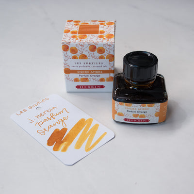 Jacques Herbin Amber Orange Scented Ink Bottle