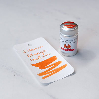 Jacques Herbin Orange Indien Ink Cartridges