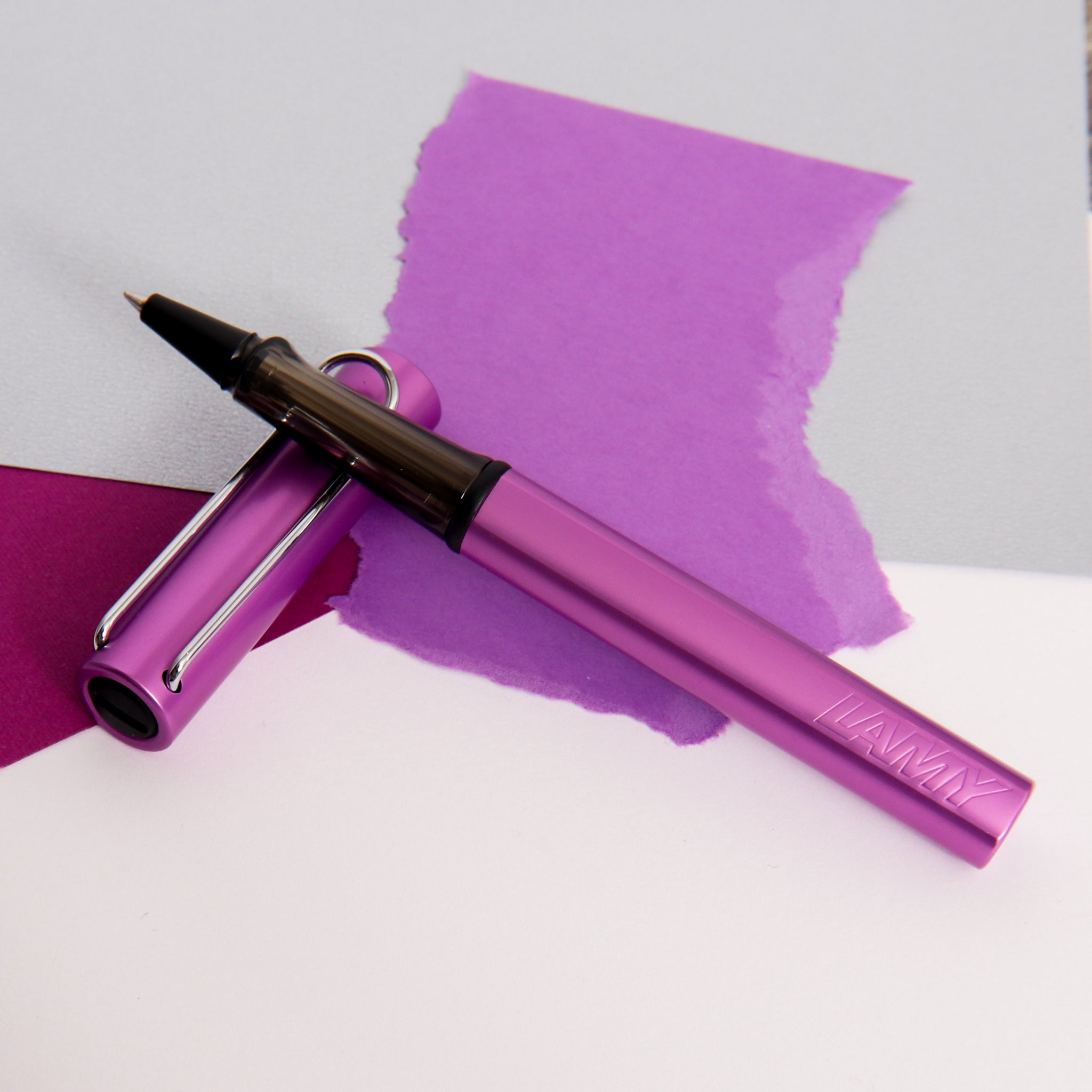 LAMY 万年筆　パープル　希少　M LAMY AL-Star Lilac Rollerball Pen - Special Edition – Truphae