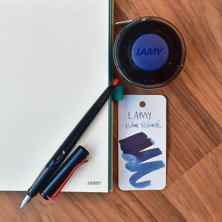 LAMY T52 Blue Black 50ml Ink Bottle - Main Image