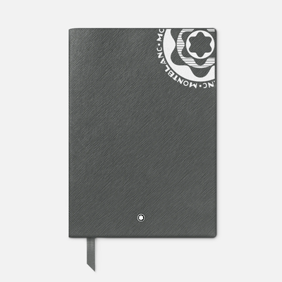Montblanc Fine Stationery Notebook #146 Vintage Logo Grey Lined Notebook