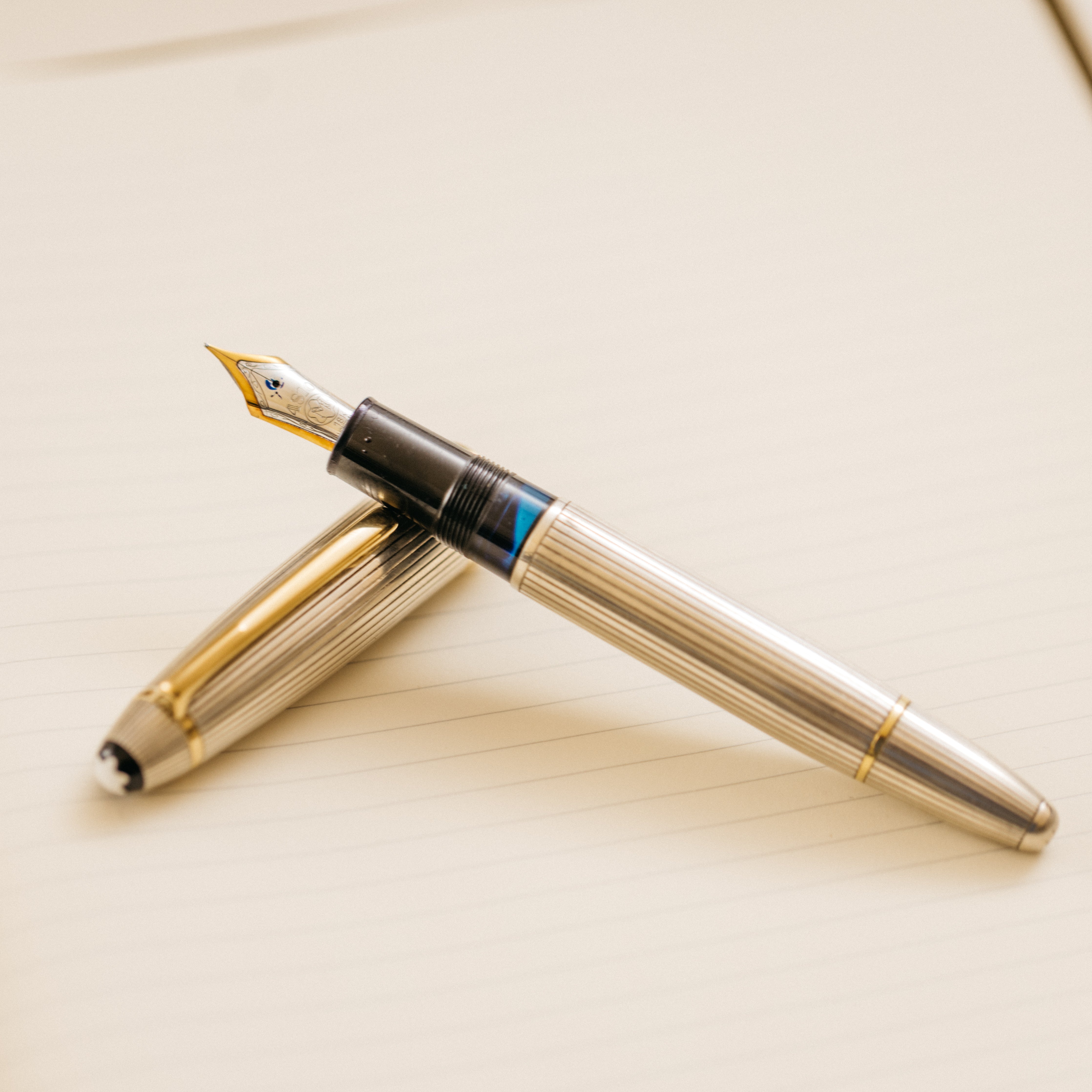 Montblanc Meisterstuck 146 Sterling Silver Pinstripe LeGrand