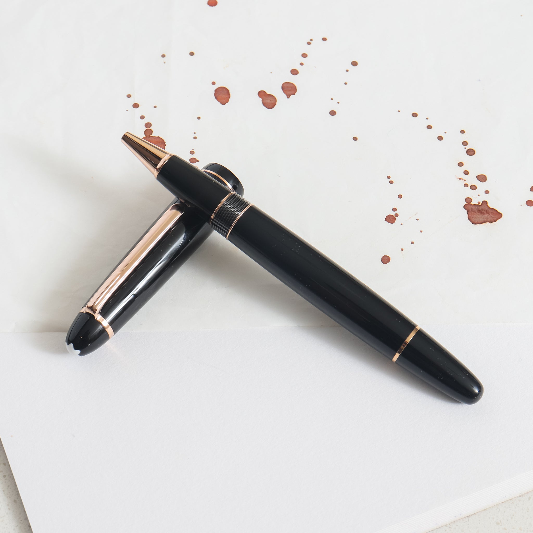 Montblanc Meisterstuck 162 LeGrand Rose Gold Rollerball Pen – Truphae