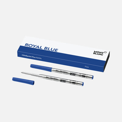 Montblanc Royal Blue 2 Ballpoint Refills - Fine