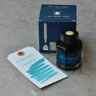 Montegrappa Turquoise Ink Bottle 50 ml