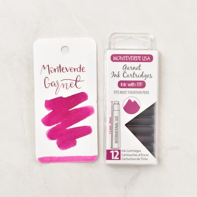 Monteverde Garnet Purple Ink Cartridges