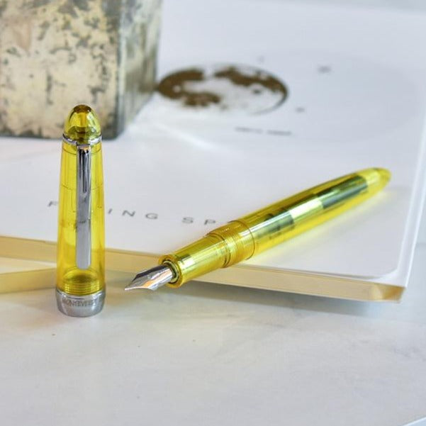 Monteverde Monza ID Yellow Fountain Pen – Truphae