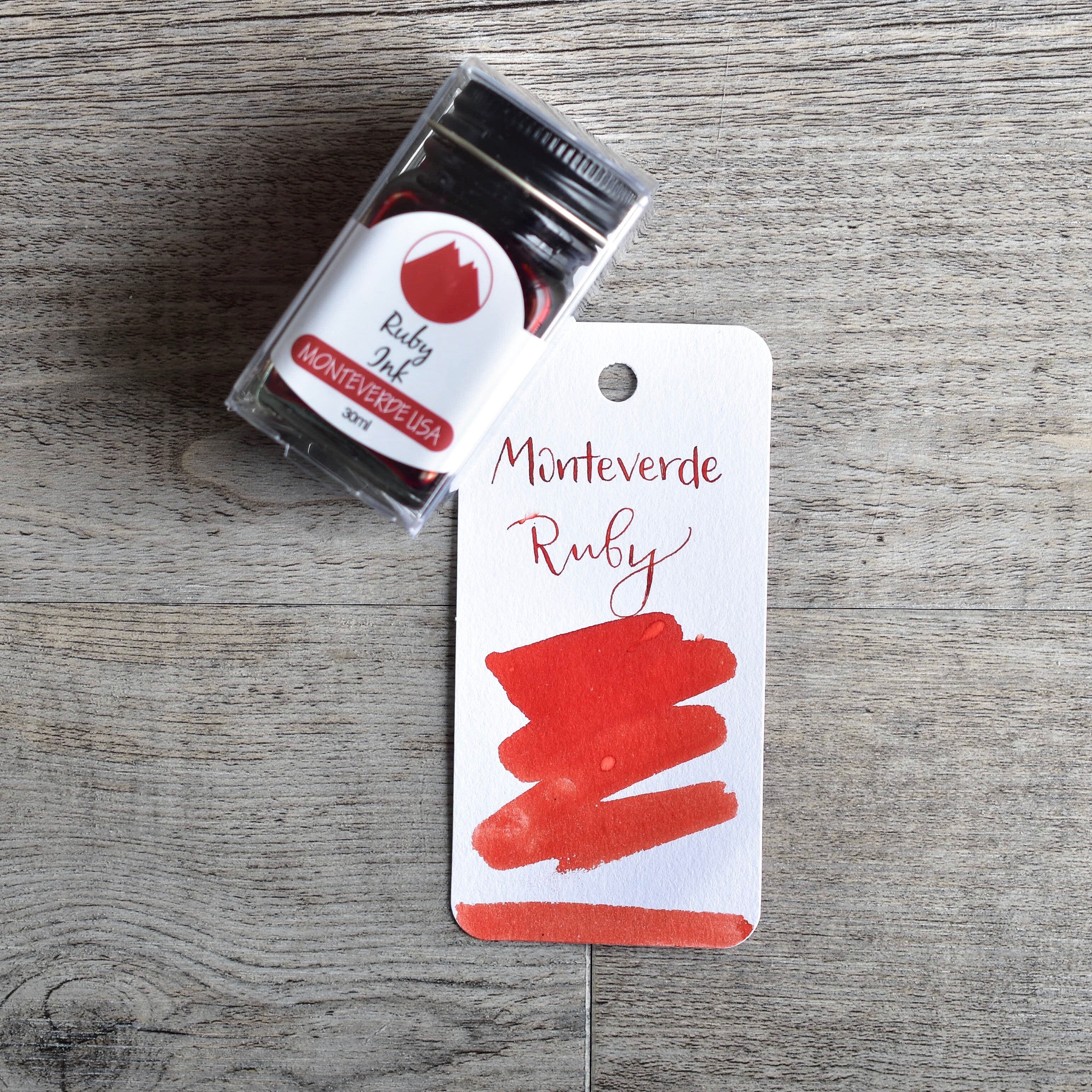 Monteverde Ink Bottle - Ruby