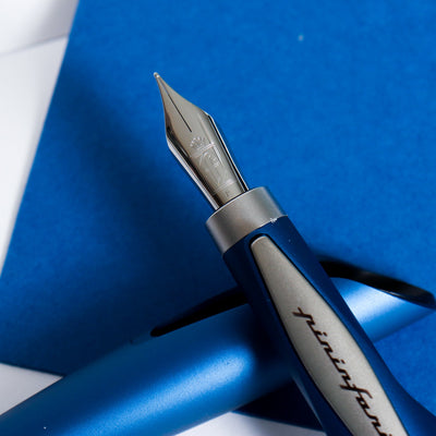 Pininfarina Novanta Blue Fountain Pen Steel Nib