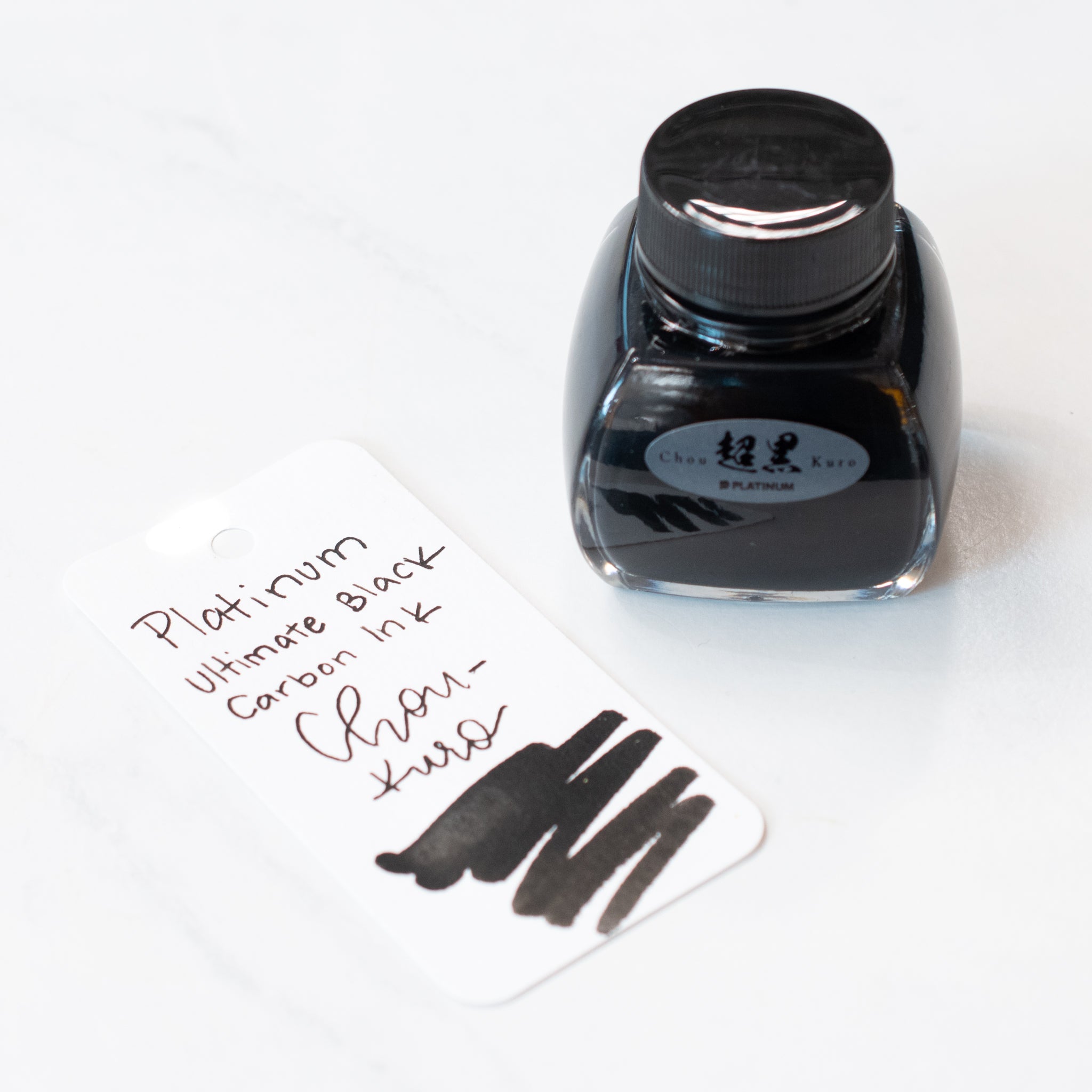 Platinum ChouKuro Ultimate Black Carbon Ink Bottle Truphae