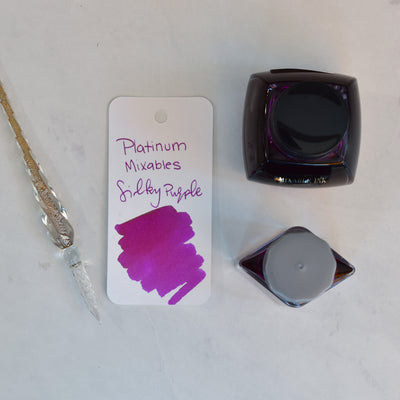 Platinum Mixable Silky Purple Ink Bottle