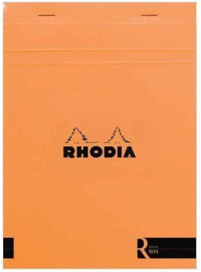 Rhodia No. 16 Premium A5 Orange Blank Notepad