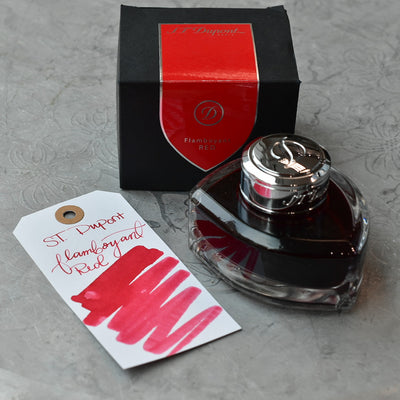 ST Dupont Flamboyant Red Ink Bottle