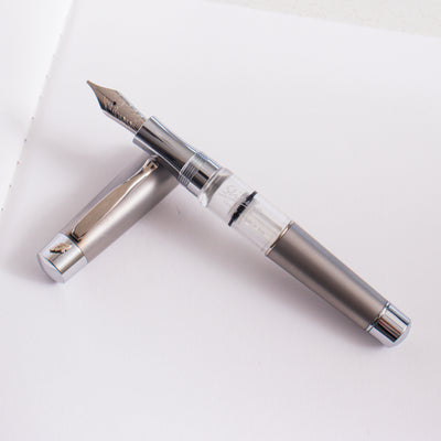 Stipula Ventidue-22 Toccoferro Iron Clear Fountain Pen