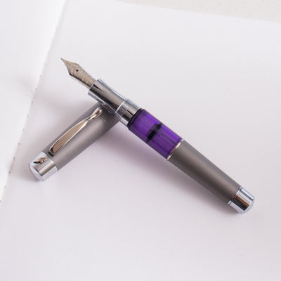 Stipula Ventidue-22 Toccoferro Iron Purple Fountain Pen