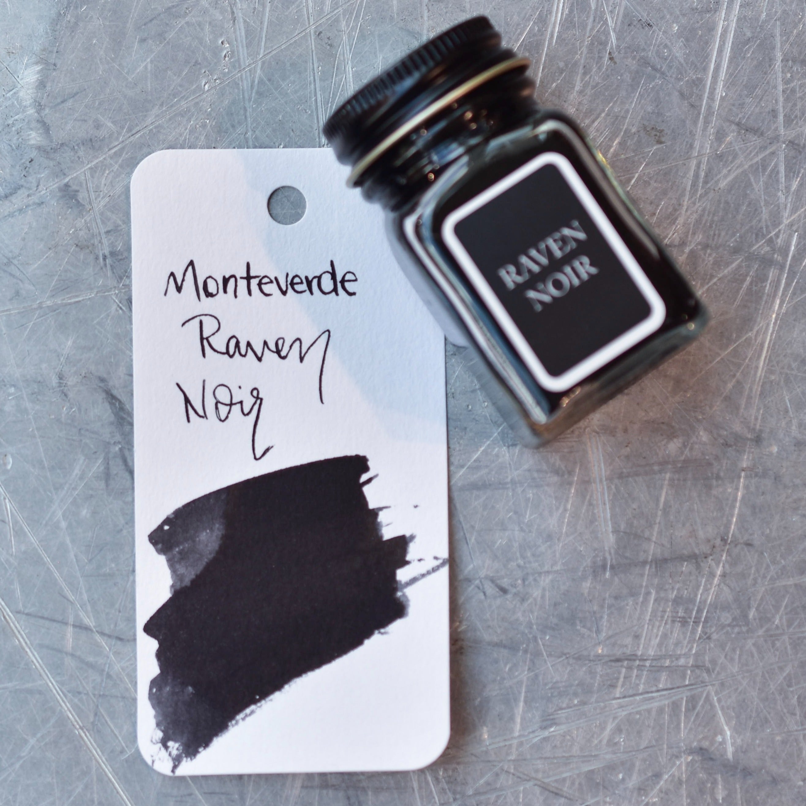 Monteverde Ink Bottle - Raven Noir – Truphae