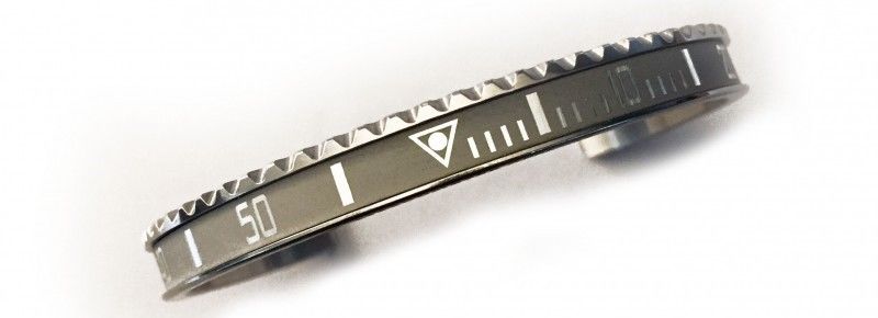 Speedometer Official Silver Steel Vintage Matt Grey Silver