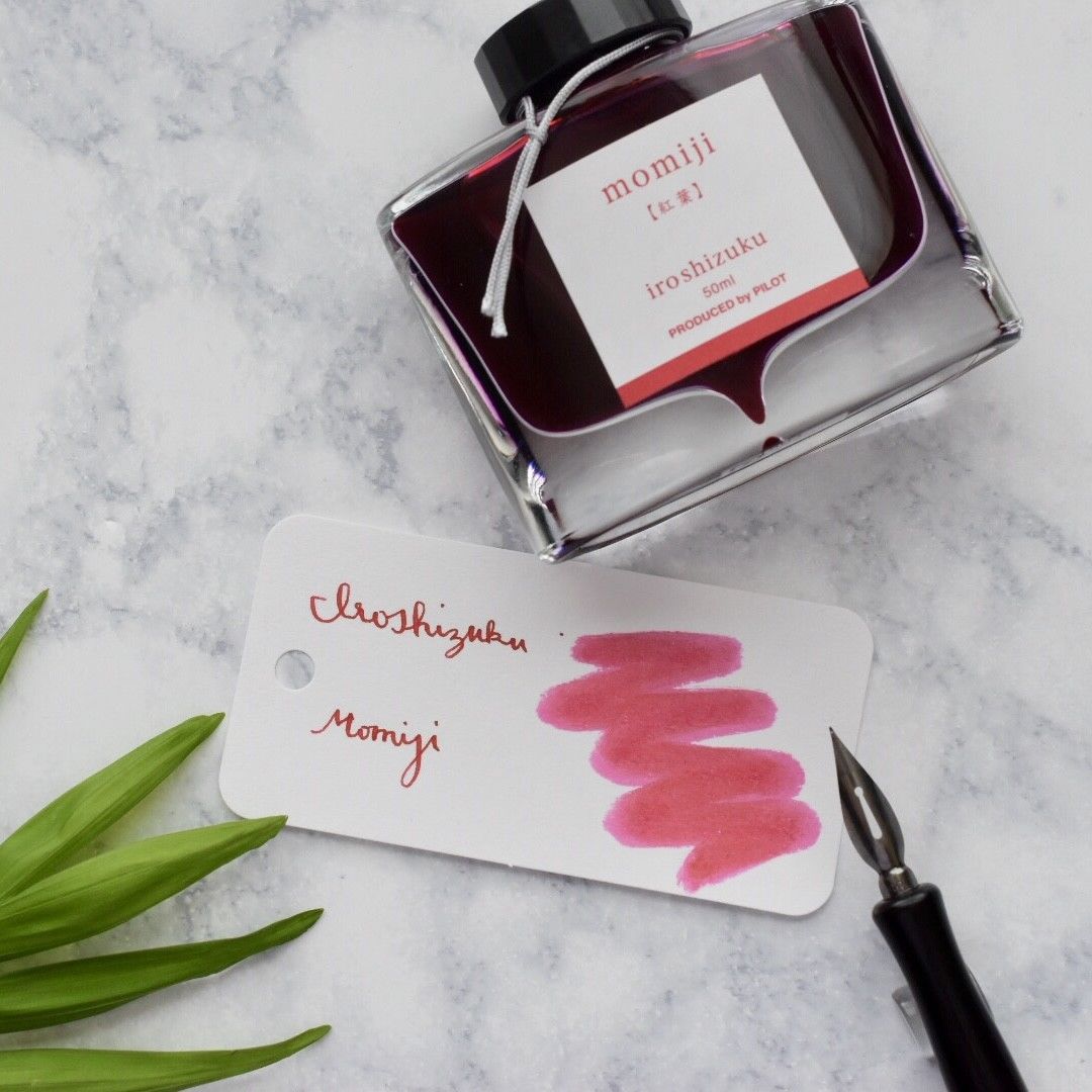 Pilot iroshizuku 露草　50ml ラスト一つ Pilot Iroshizuku Ink Bottle - Momiji – Truphae